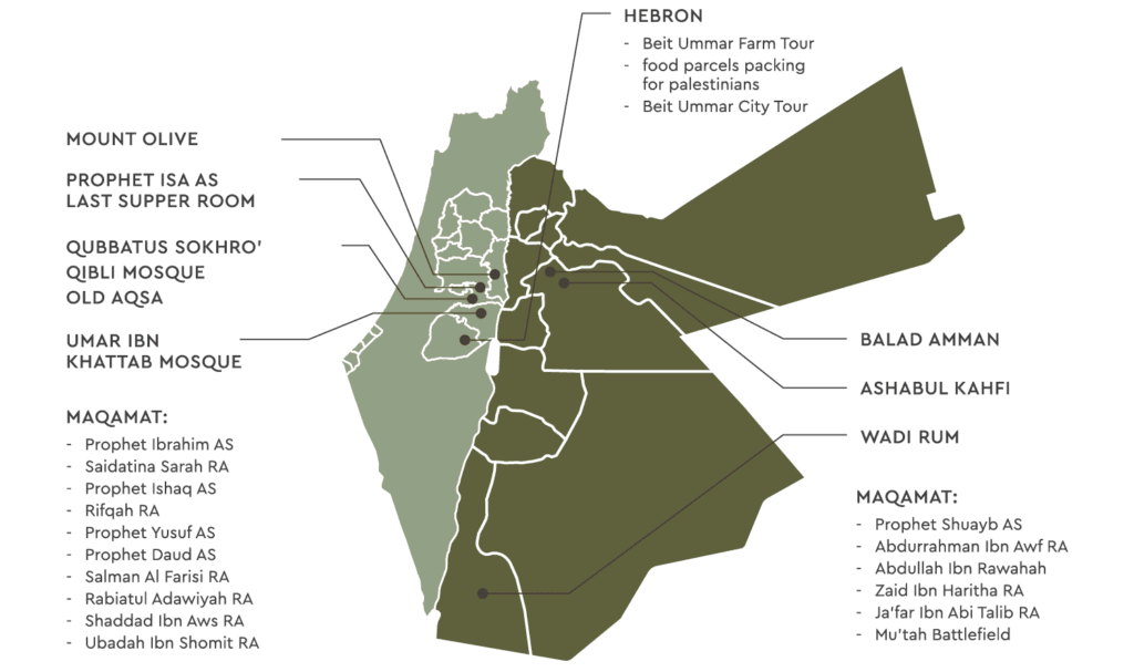 Tracing The Path of The Prophets (Jordan - Aqsa, Jan 2025)
